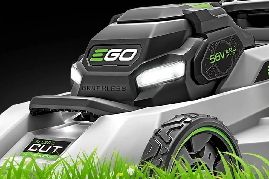 lawn mowing machine